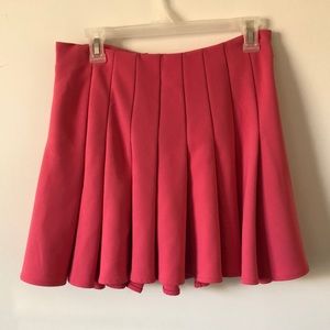 5/$15 H&M Pink pleated, cheerleader style skirt